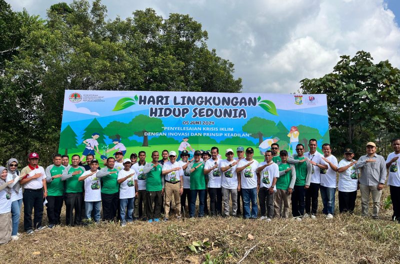 kegiatan DLH dalam memperingati Hari Lingkungan Hidup sedunia